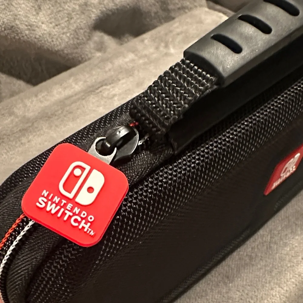 Nintendo Switch Black and Red Carrying Case